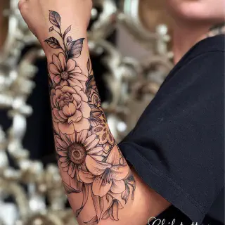 Arm Tattoo für Mädchen