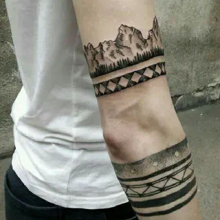 Die Kunst eines Arm-Tattoos