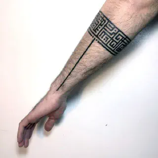 Arm Tattoo Platzierungstabelle