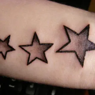 Die besten Arm Tattoo Stern Designs