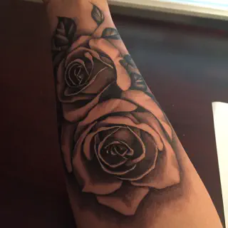 Axl Rose Rechter Arm Tattoo