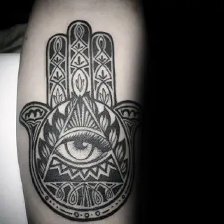 Hamsa Hand Tattoo - Bedeutungen und Ideen
