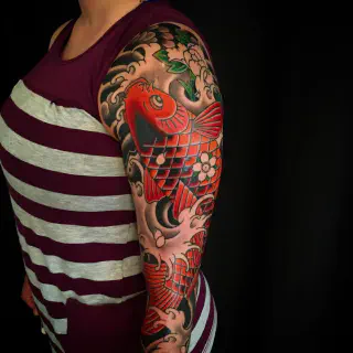 Japanische Arm Tattoo Pinterest