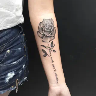 Rose Arm Tattoo Pinterest