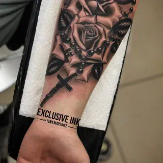 Rosen Arm Tattoo Hand
