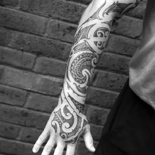 Tribal Arm Tattoo Bilder